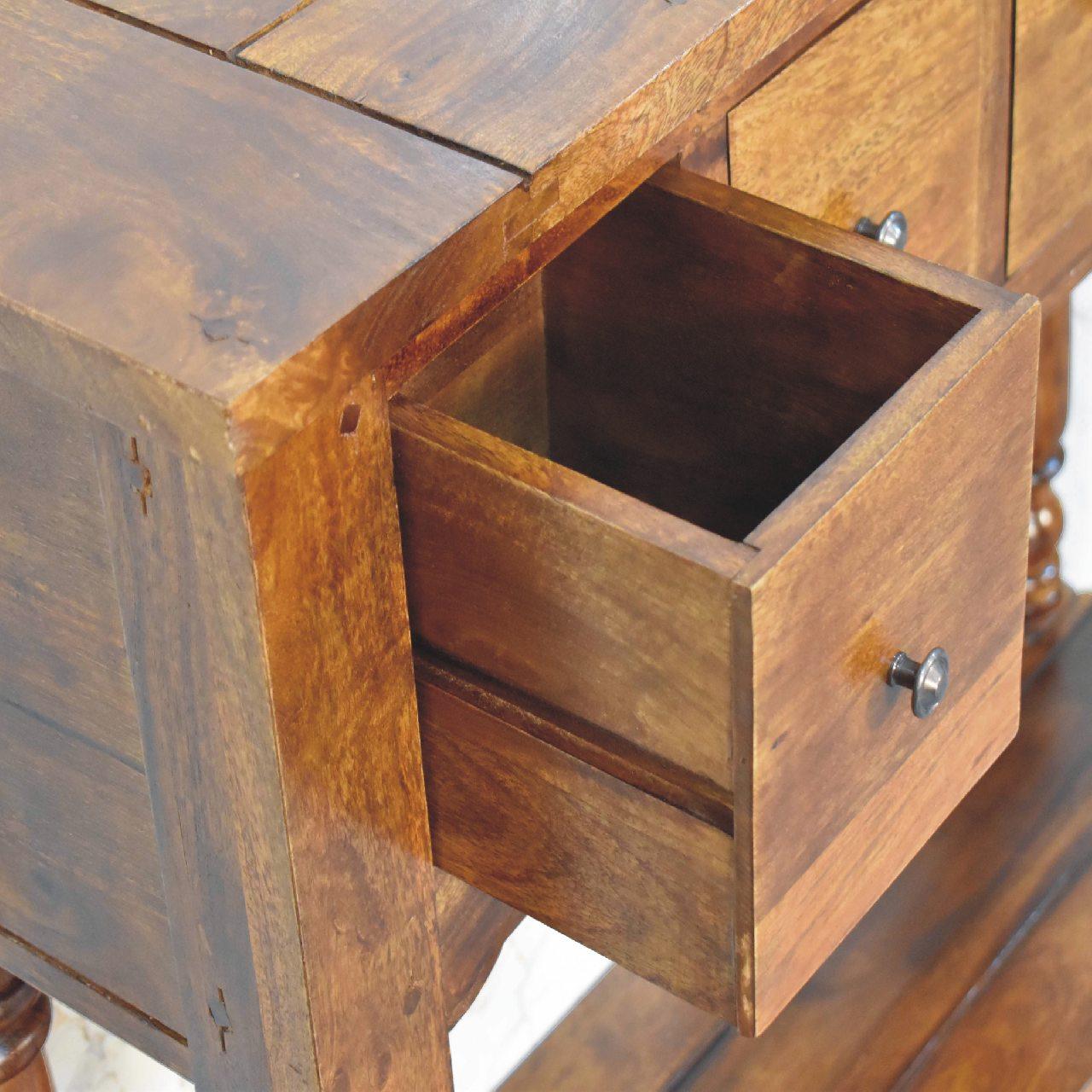Chestnut Console Table - Abode Decor