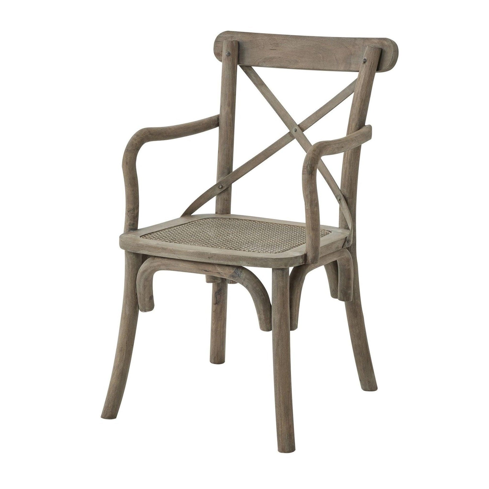 Copgrove Collection Chair With Rush Seat - Abode Decor