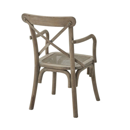 Copgrove Collection Chair With Rush Seat - Abode Decor