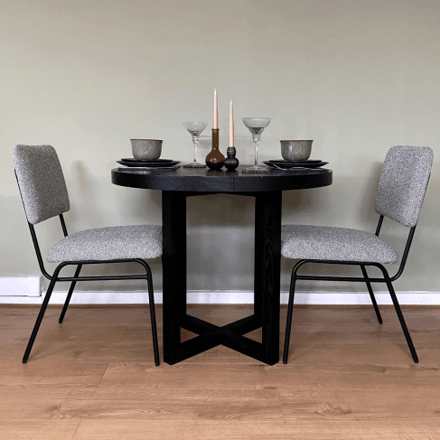 Holly Dining Chair (Pair) - Abode Decor