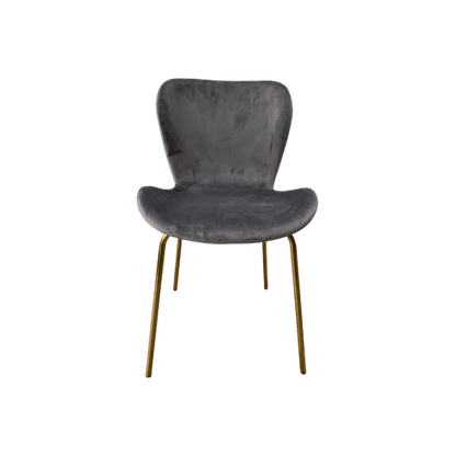 Jasmine Dining Chair - Brass Legs (Pair) - Abode Decor