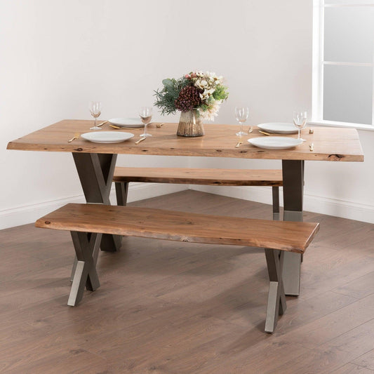 Live Edge Collection Dining Table - Abode Decor