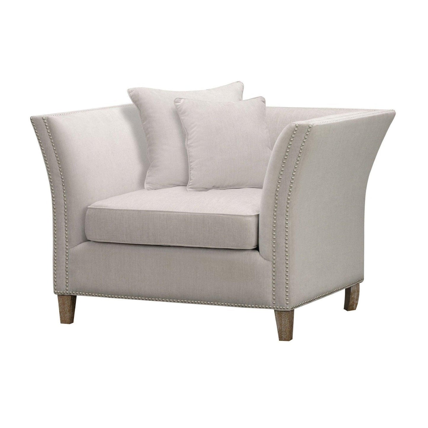 Vesper Cushion Back Snuggle Chair - Abode Decor